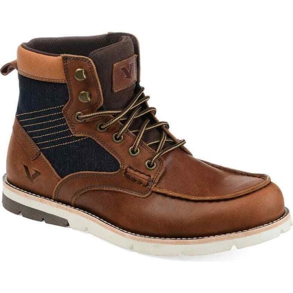 TERRITORY BOOTS Men\'s13 BROWN Mack Moc Toe Boot main image 5